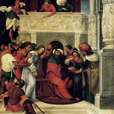  L Mazzolin Cristo Ante Pilatos 1525 Mfa Budapest 1