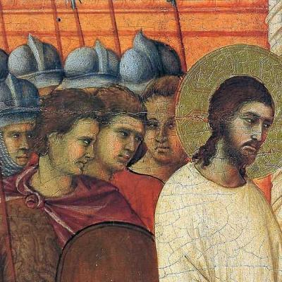 Η σύλληψη του Ιησού-Duccio Maesta