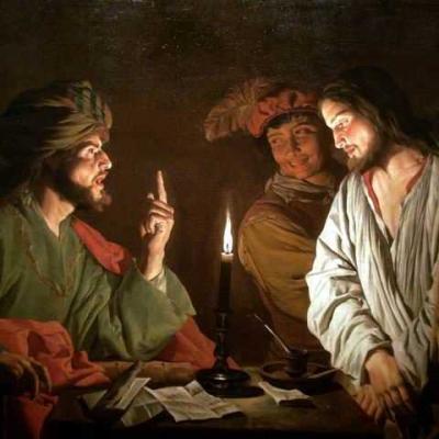 Ο Χριστός μπροστά στον Καϊάφα