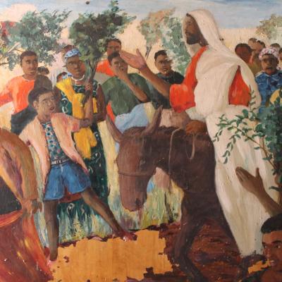 Κυριακή των Βαϊων-Zambian Artist Emmanuel Nsama